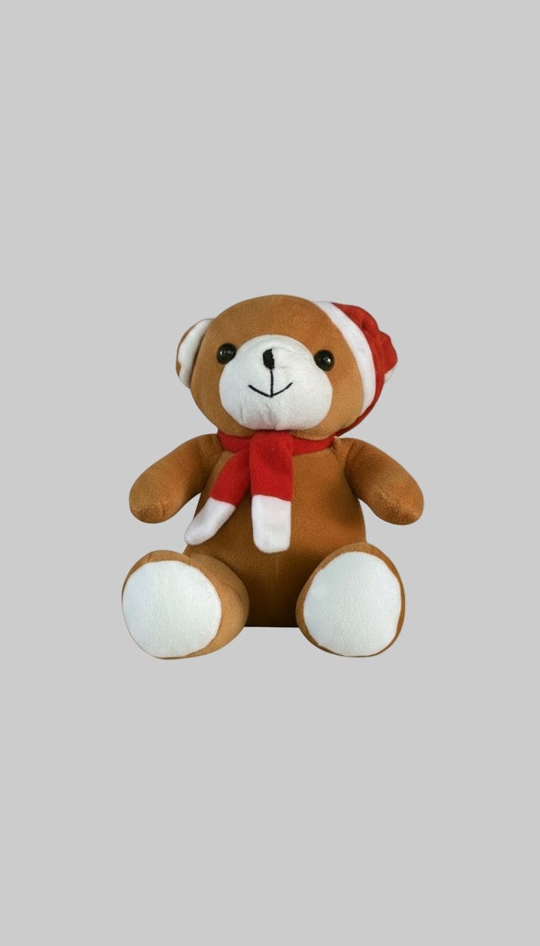 Christmas Teddy Bear 20cm Plush Toy
