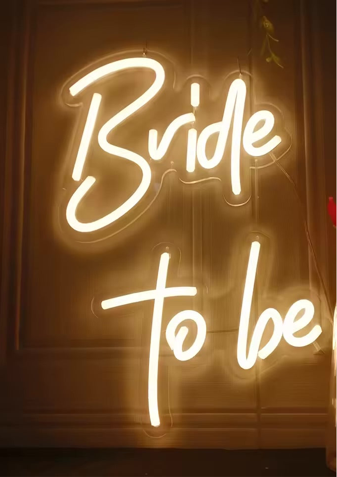 Bride to Be Warm Neon USB Operated Light