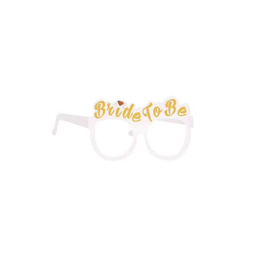 Bride to Be * Team Bride Paper Glasses