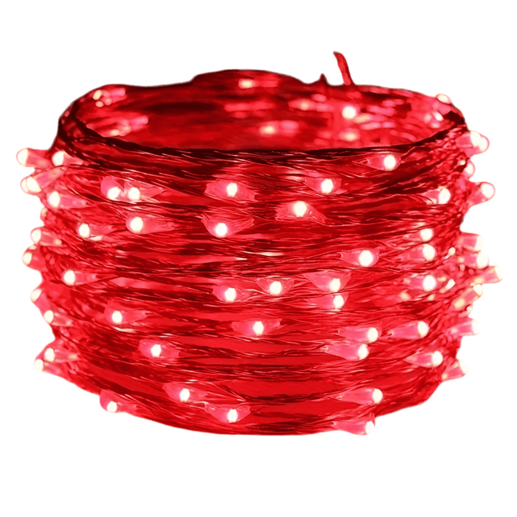 Lumière LED rouge alimentée par USB