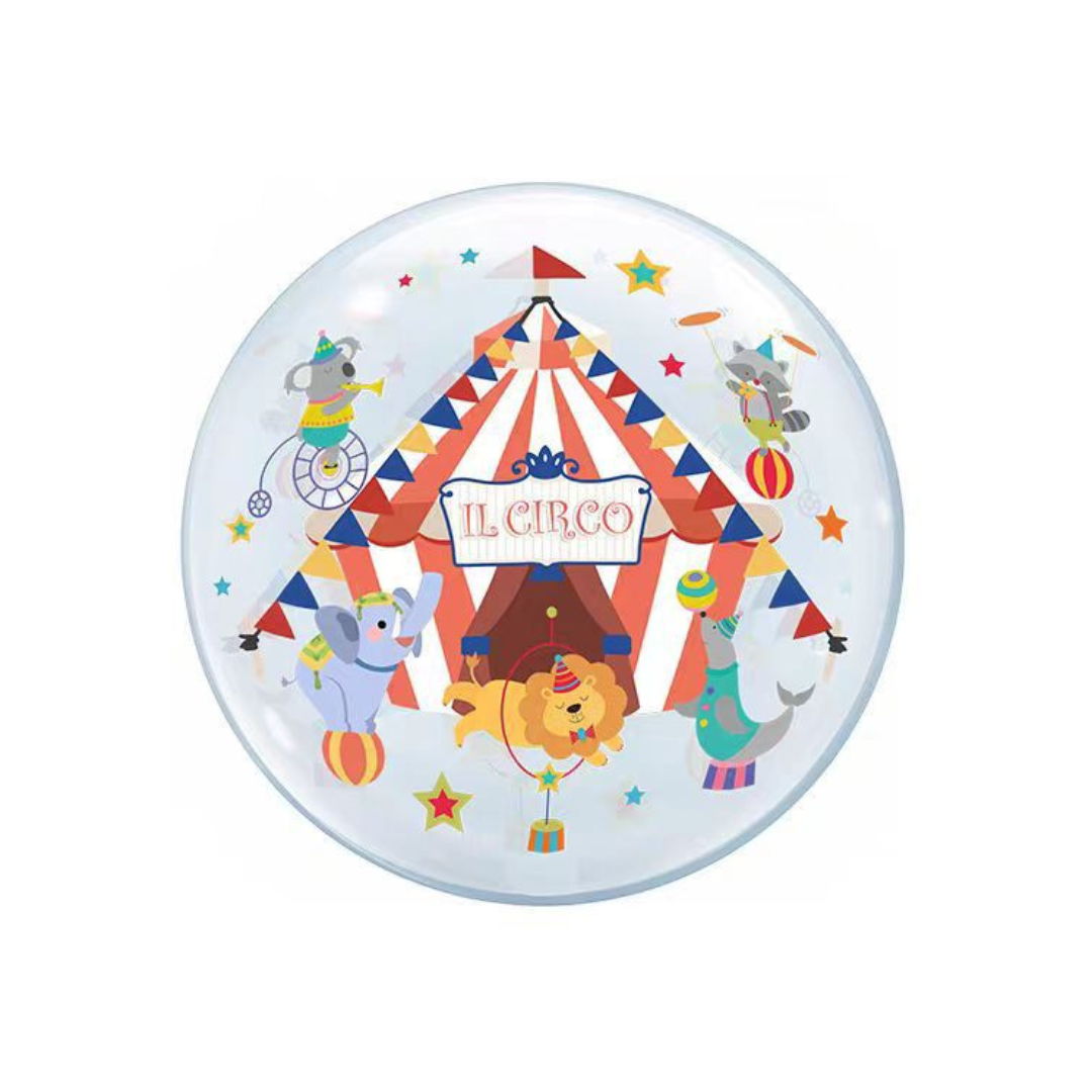 18 inch Transparent Circus Balloon
