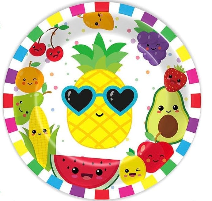 Pineapple Paper Plates