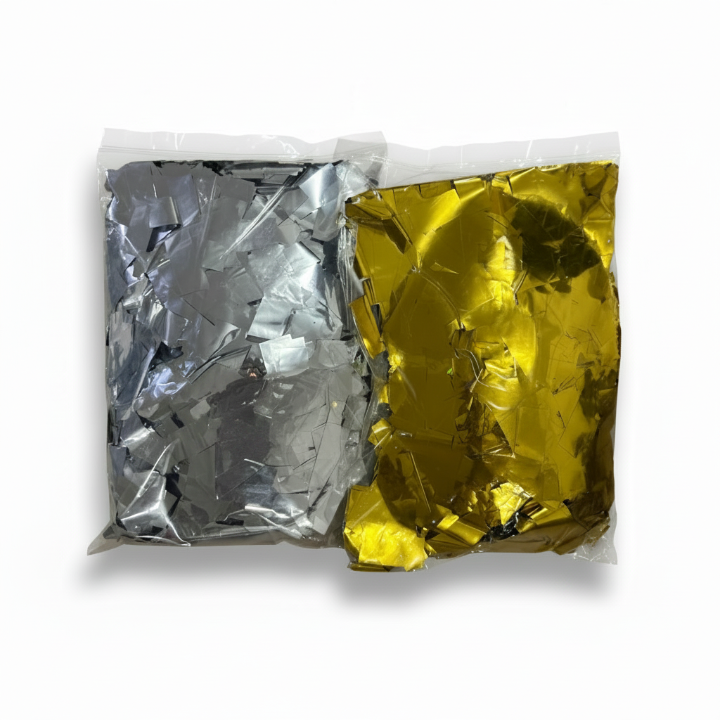 Paper Confetti x 1 KG Silver Gold RoseGold