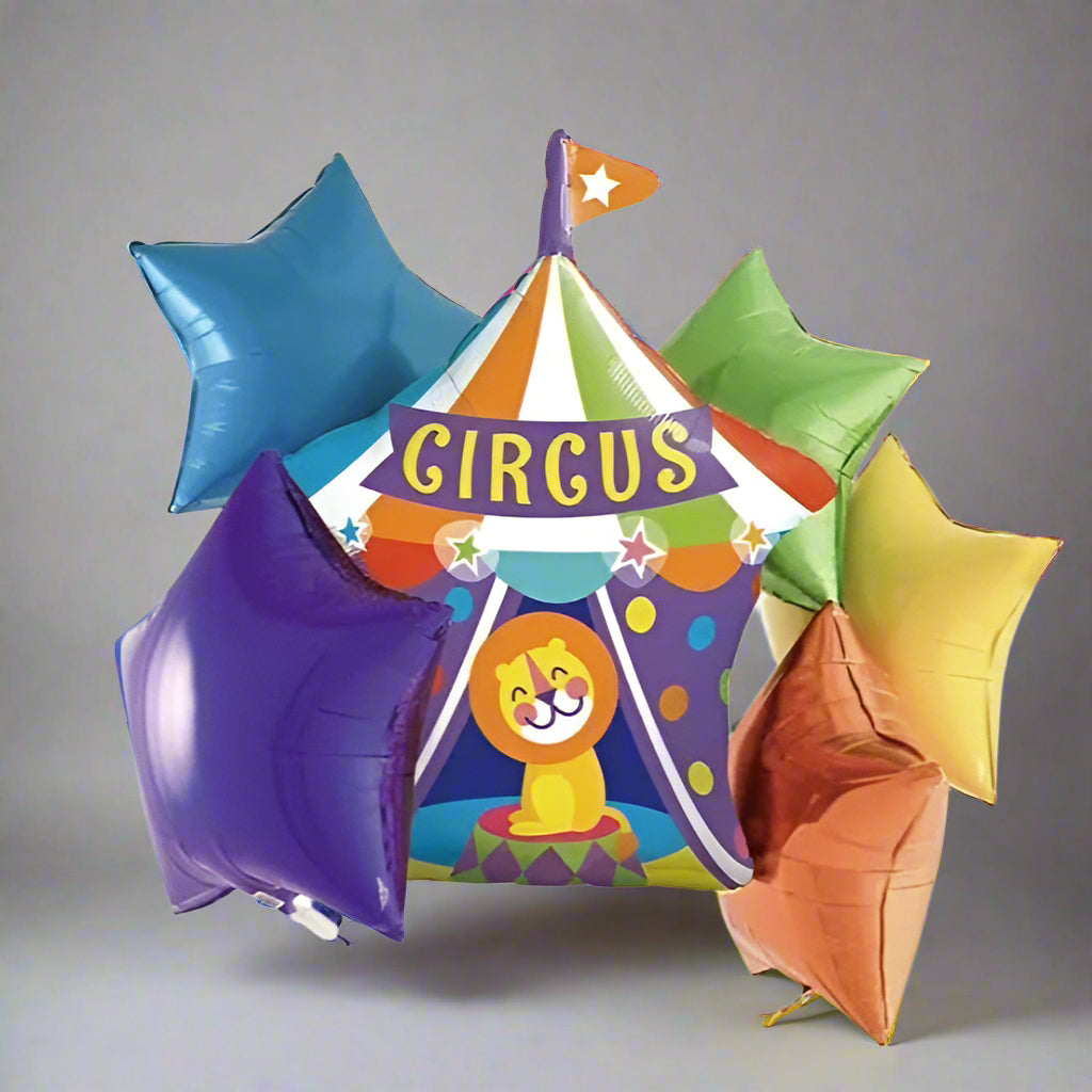 Circus Theme Foil Balloon Set