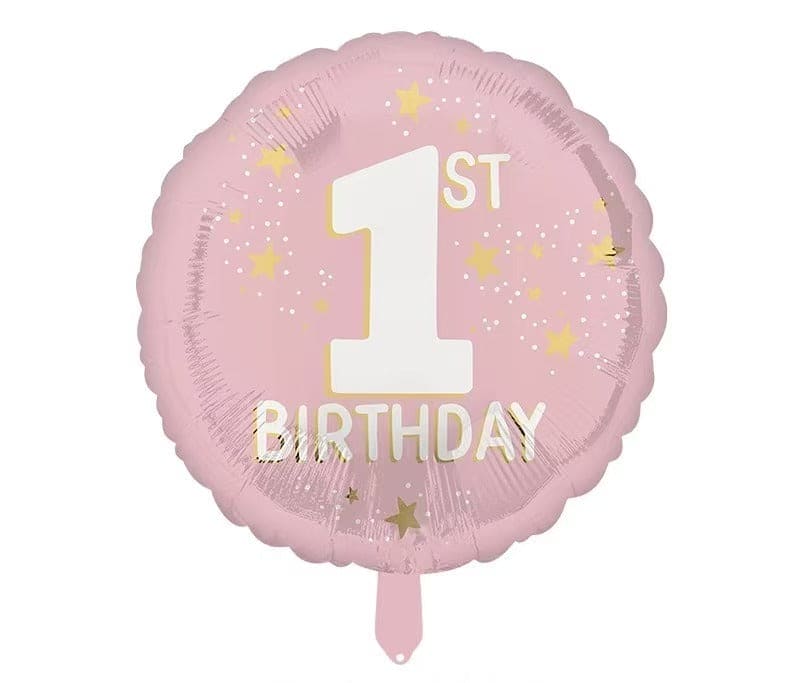 3pcs décoration fille premier anniversaire boîte à ballons - Morocco 3pcs décoration fille premier anniversaire boîte à ballons - Morocco