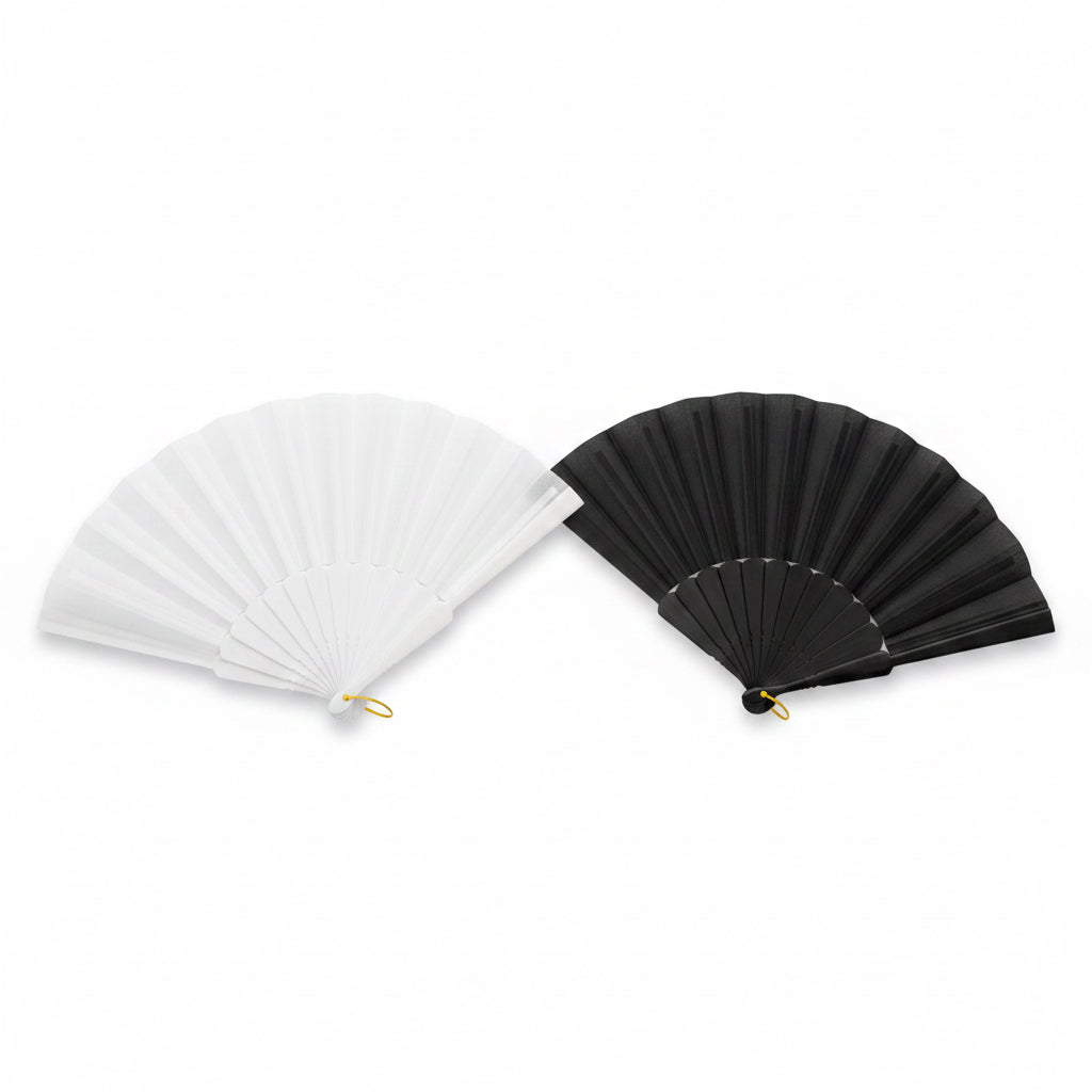 Plastic Paper Hand Folding Fan