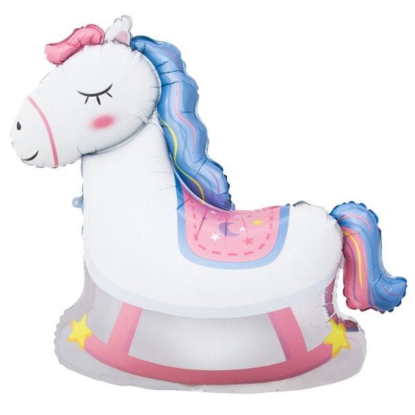33" 4D Self-Standing Airwalker Unicorn Balloon