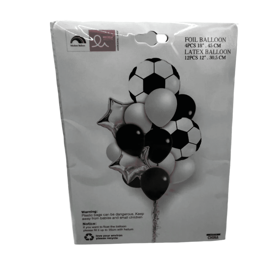 Ensemble de 6 ballons de football champion