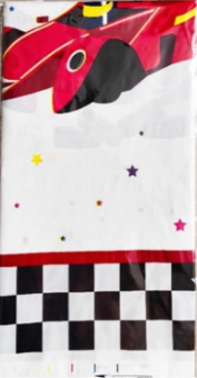 Race Cars Theme Table Cover