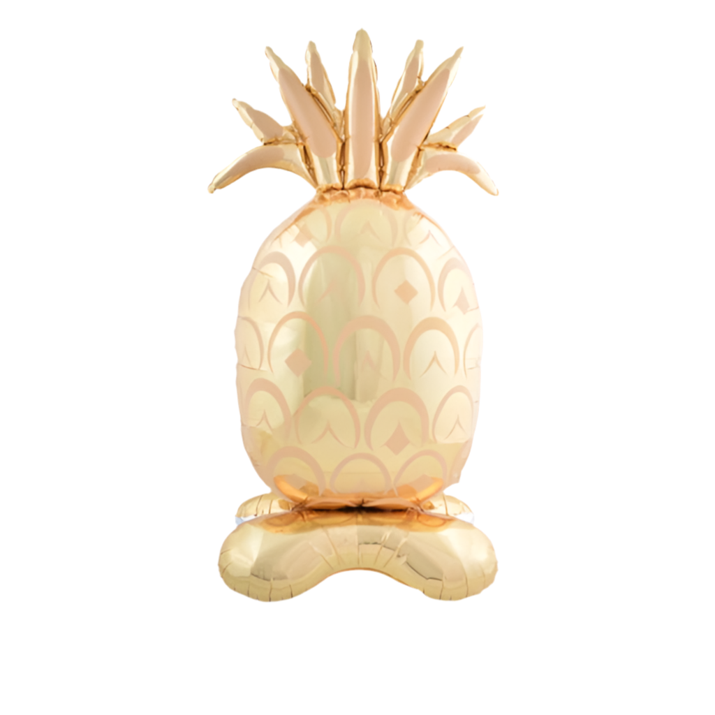 Gold Pineapple Airwalker Foil Balloon