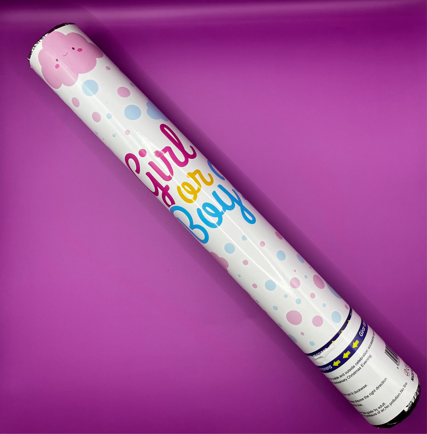 Gender Reveal Confetti Popper