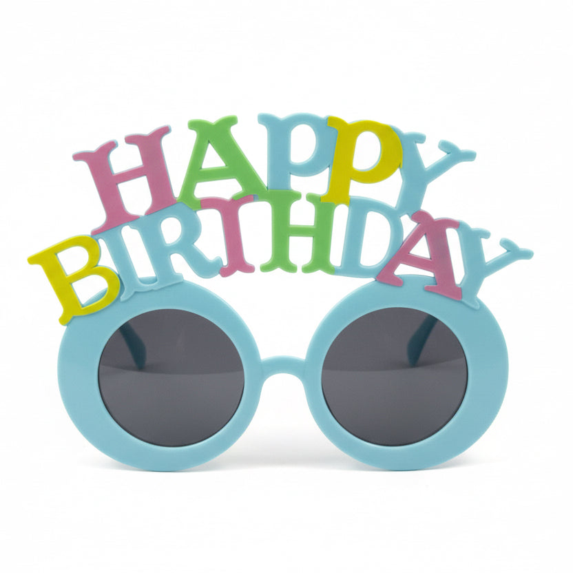 4.5 Inch Happy Birthday Goggles Glasses