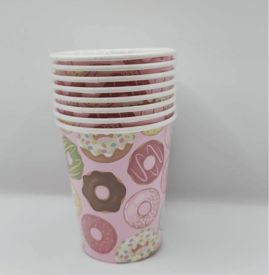 Donuts Paper Cups