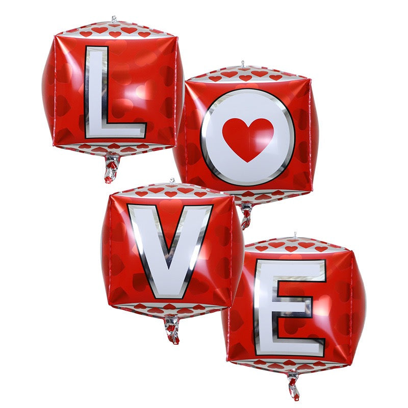Love Cubes Balloon