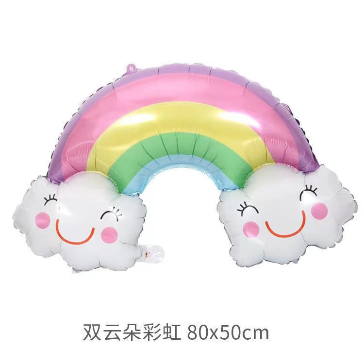 Rainbow Cloud Balloon