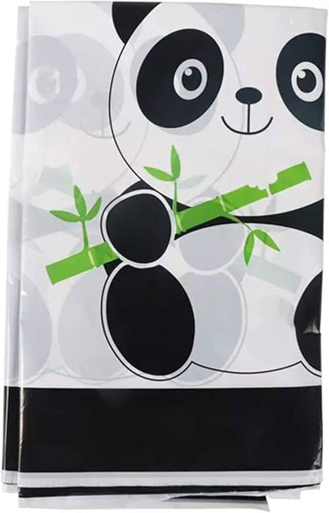 Panda Theme Table Cover