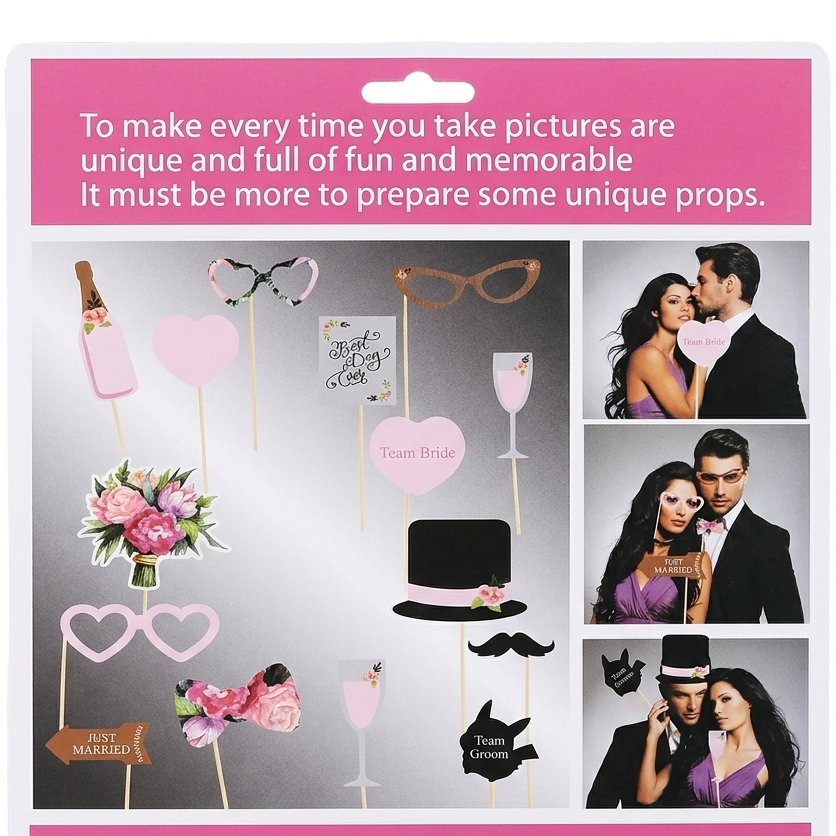 Wedding Camera Props Set 12 Pieces