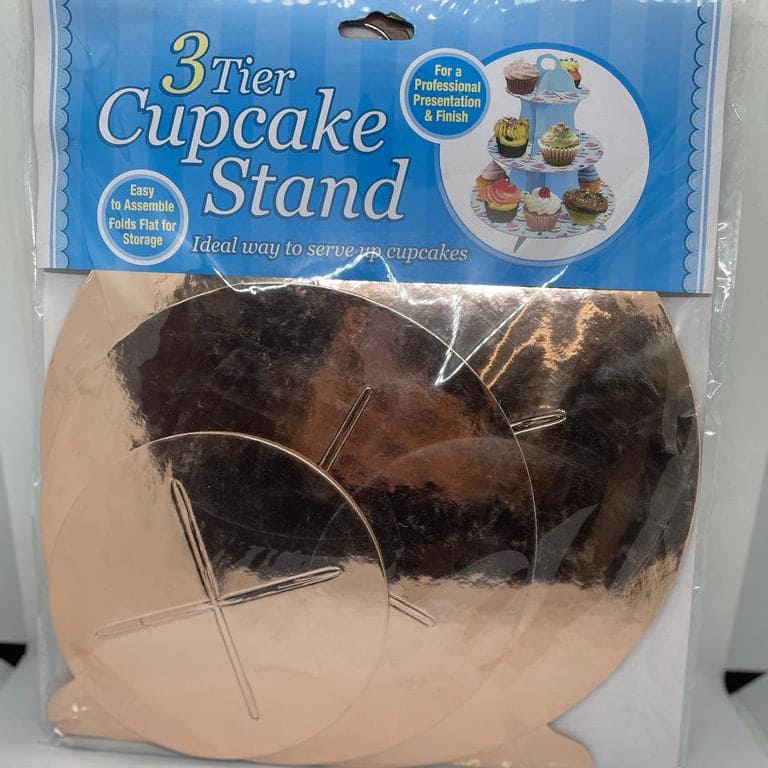 Cupcake Stand Metallic Gold SIlver Rosegold
