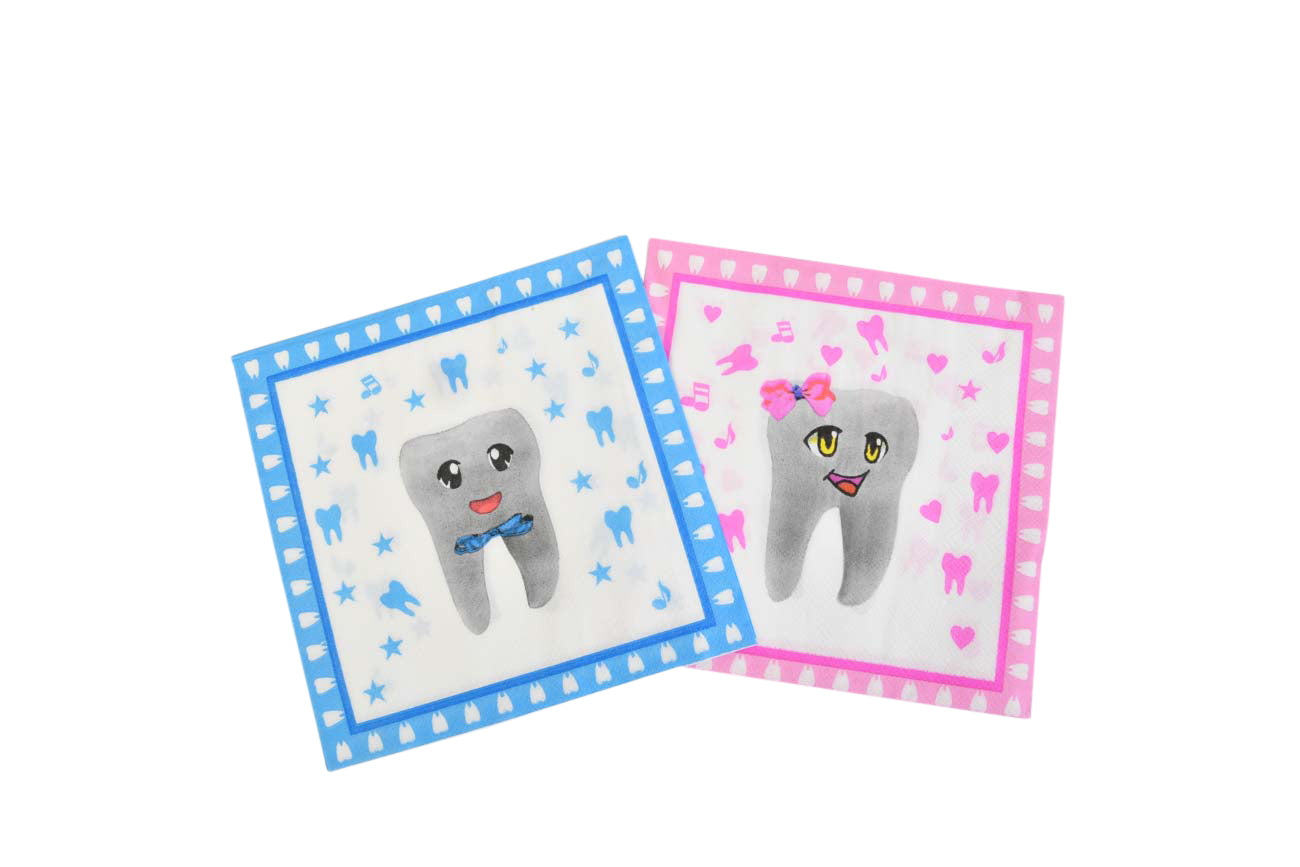 Baby's First Tooth Napkins - My Store