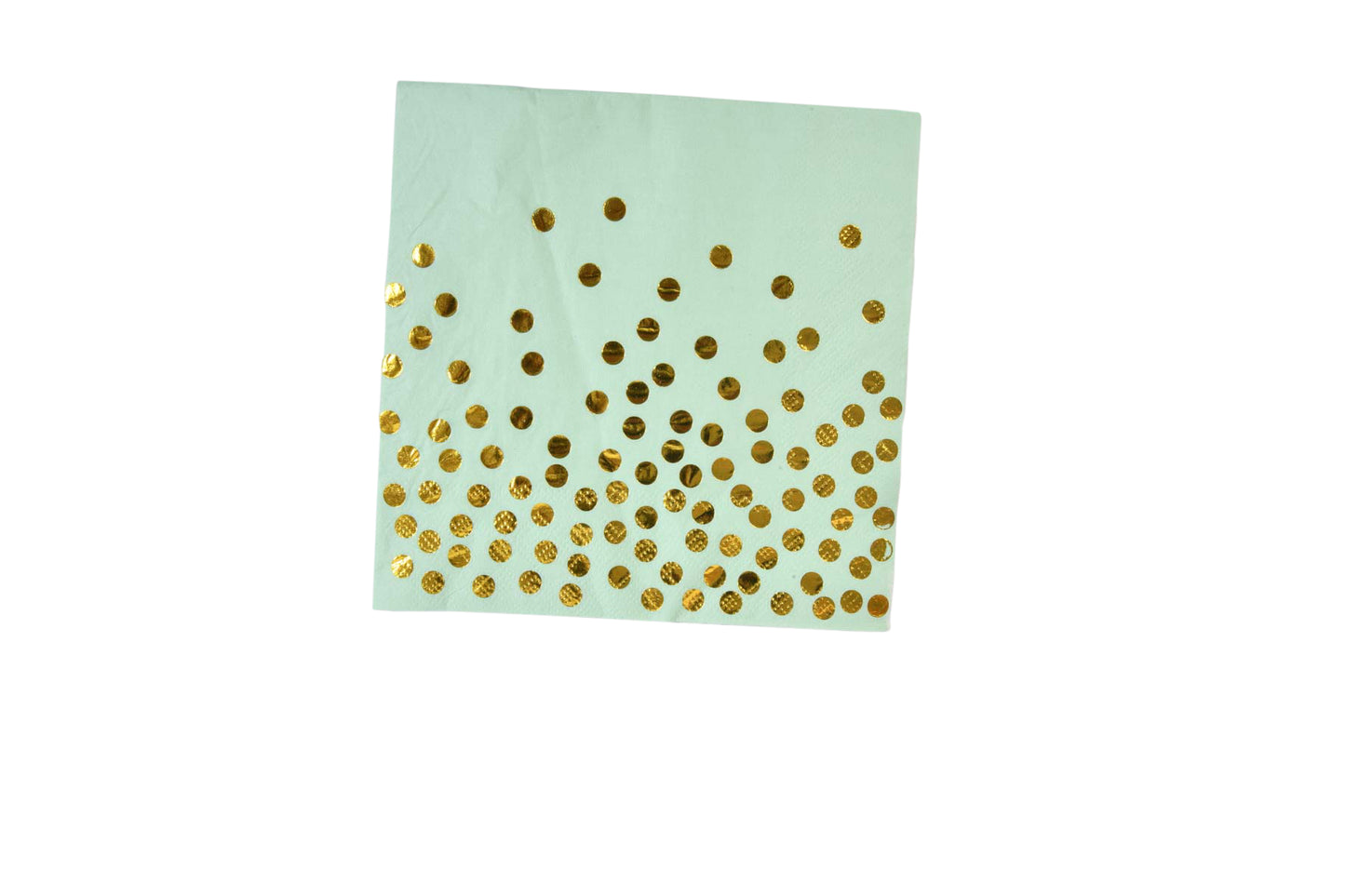Gold Polka Dot Napkins - My Store