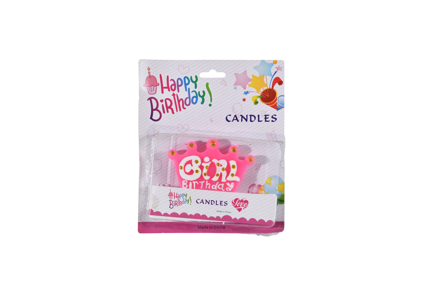 شمعة عيد ميلاد التاج