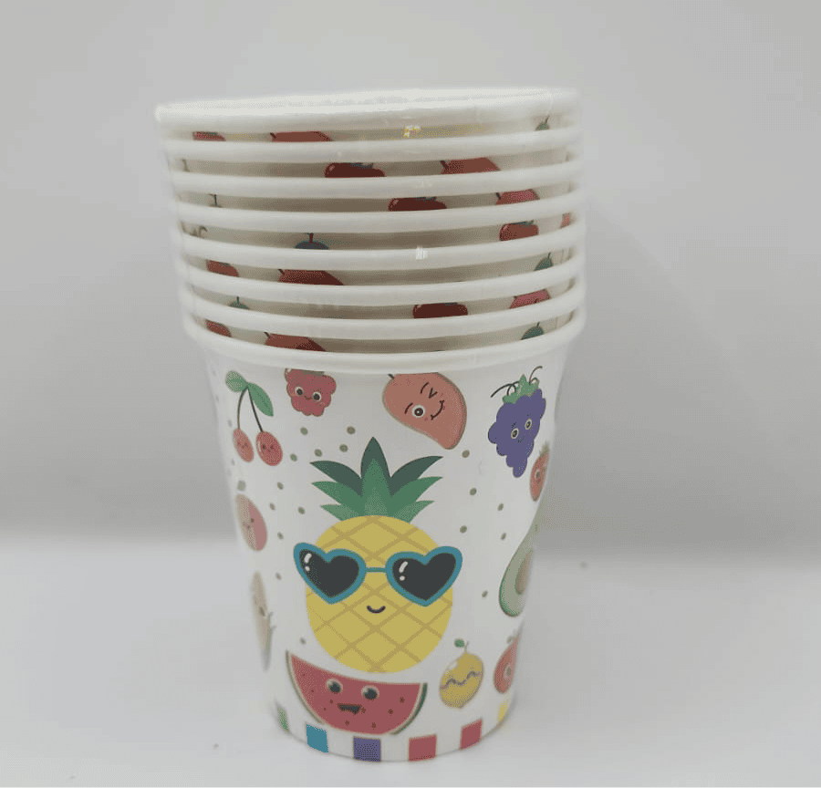 Pineapple Paper Cups