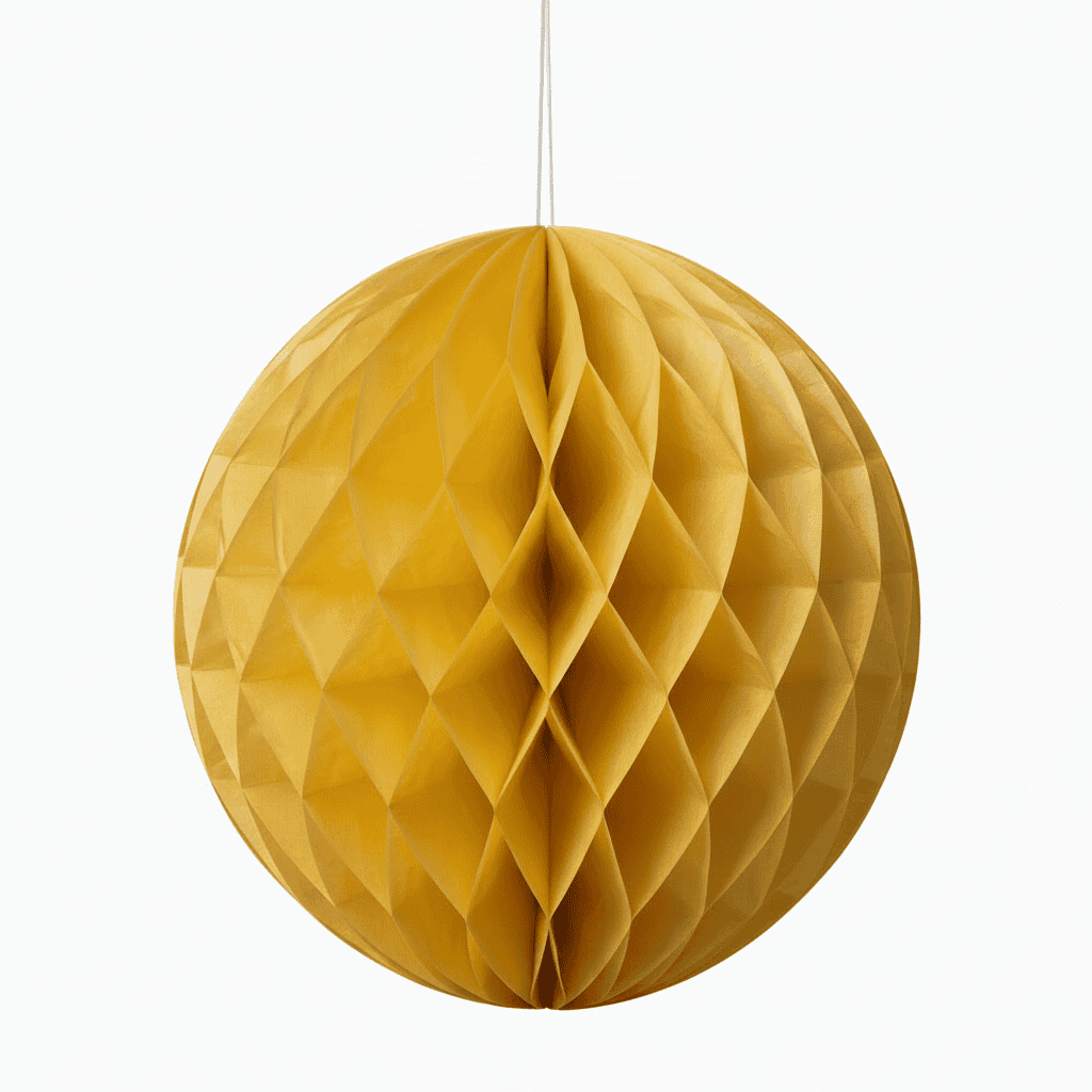 Paper Honeycomb Lantern Balls