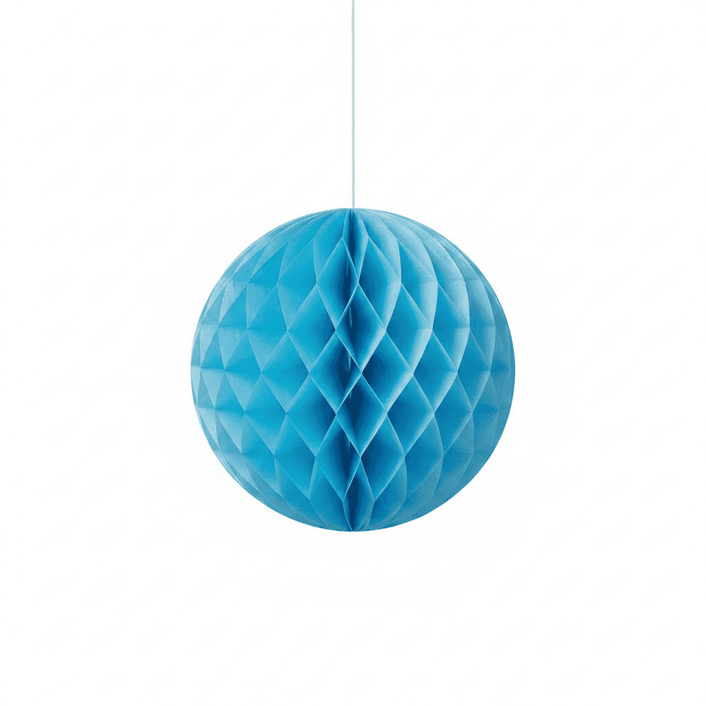 Paper Honeycomb Lantern Balls