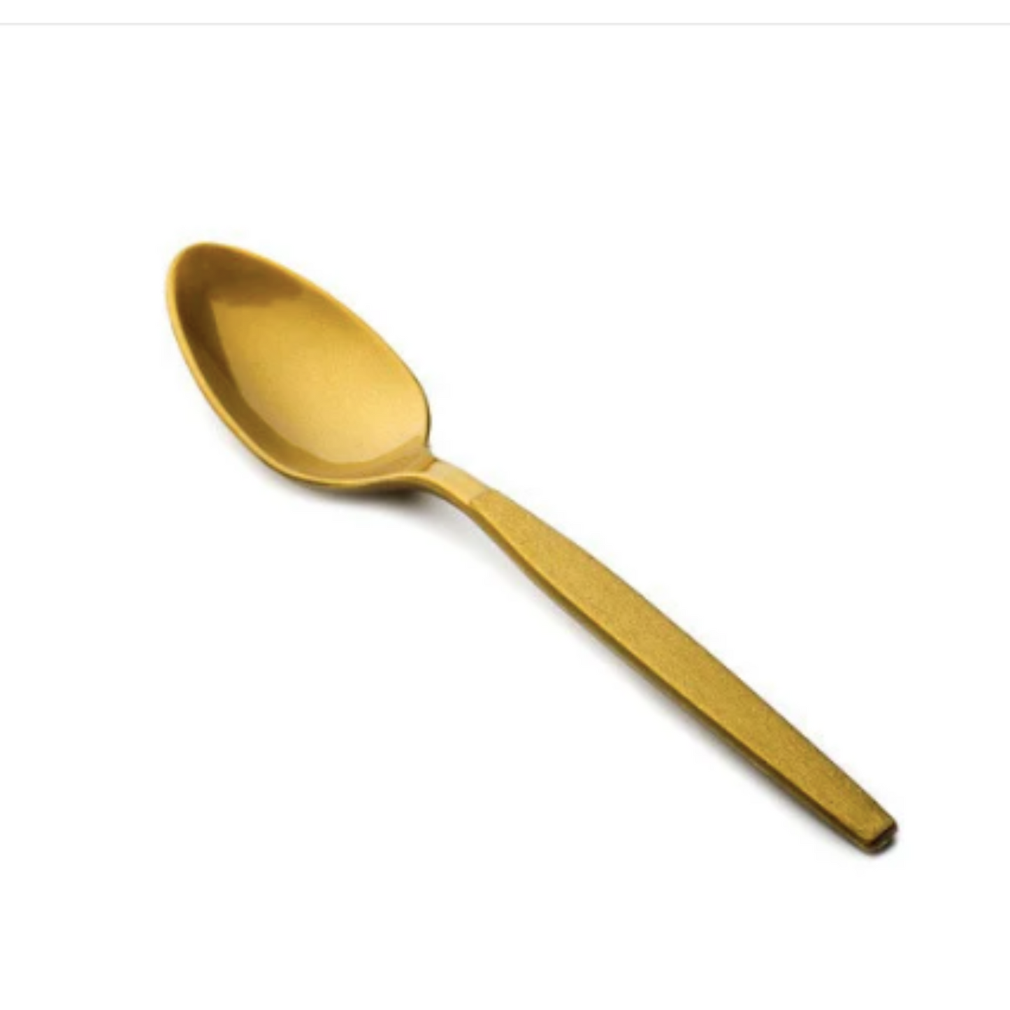 High Quality Plastic Spoons Silver and Gold