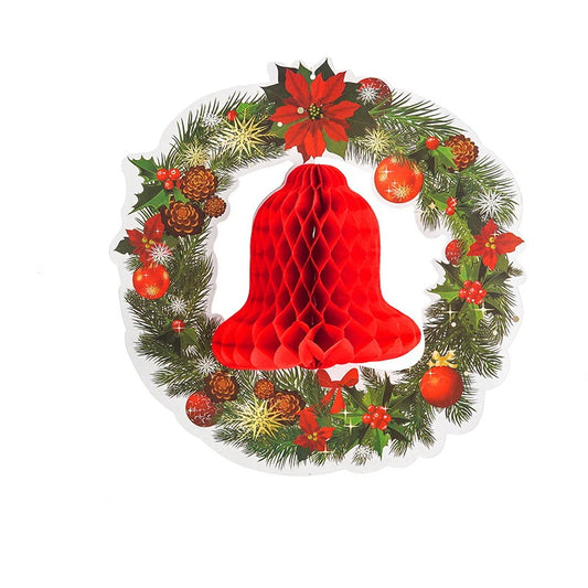 Christmas Paper Honeycomb Decoration