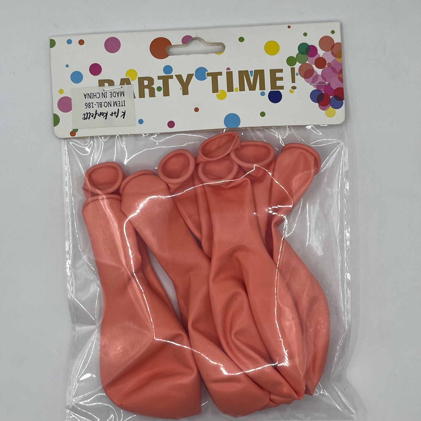 Latex 12 inch 8 Pack Balloons Available in Different Colors