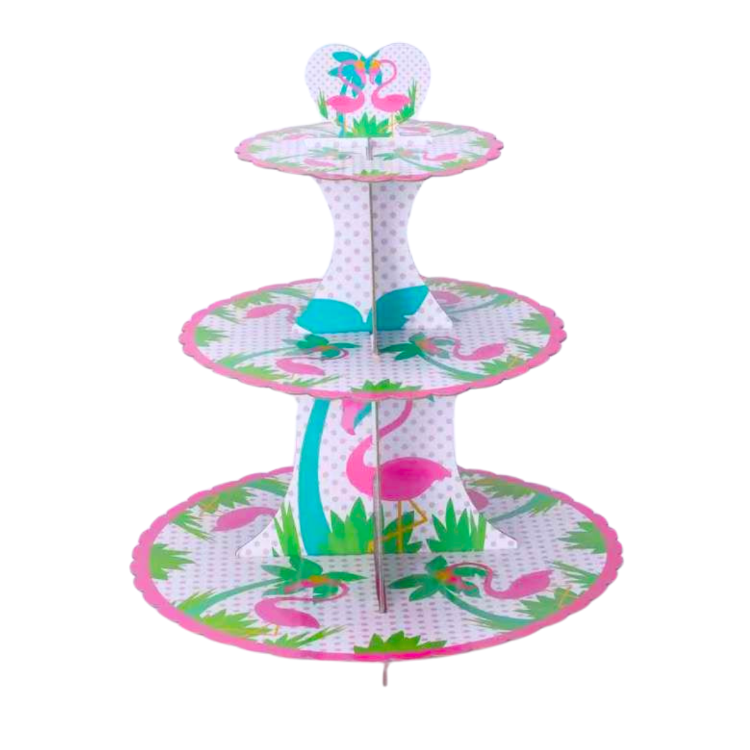 Flamingo Cupcake Stand