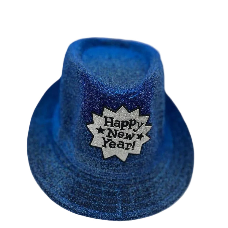 Fabric Happy New Year Hat