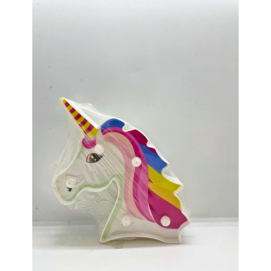 Unicorn Head Pink Multi Color Led Light Lamp