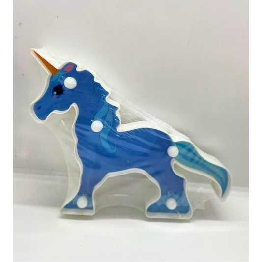 Blue Unicorn Led Light Lamp