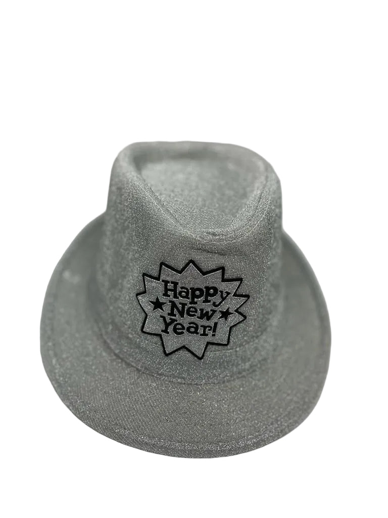 Fabric Happy New Year Hat