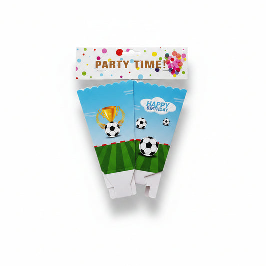 Football Popcorn Boxes 6 Pieces