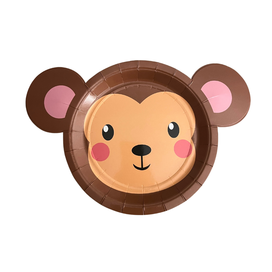 Monkey Paper Plates