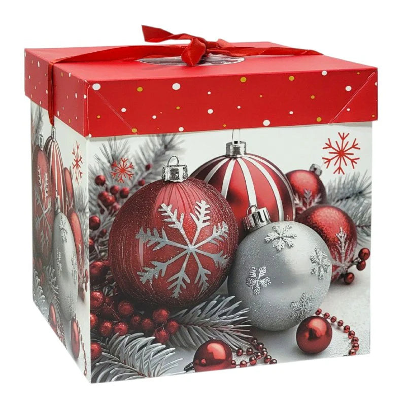 Chrismtas Carton Gift Box 15x15x15 cm