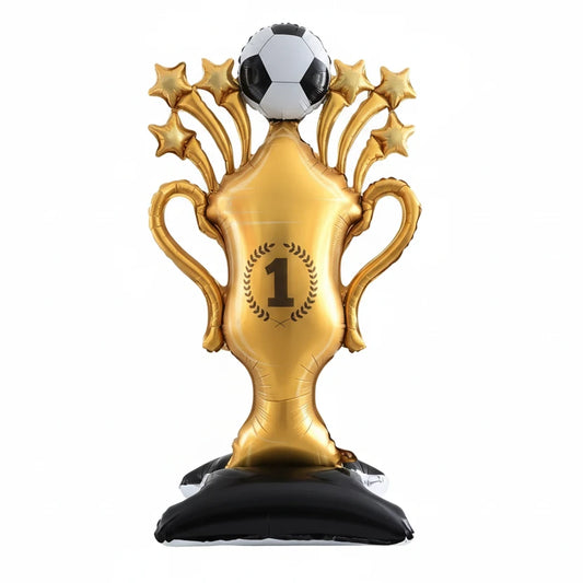 Standing Football Trophy 58” Foil Balloon