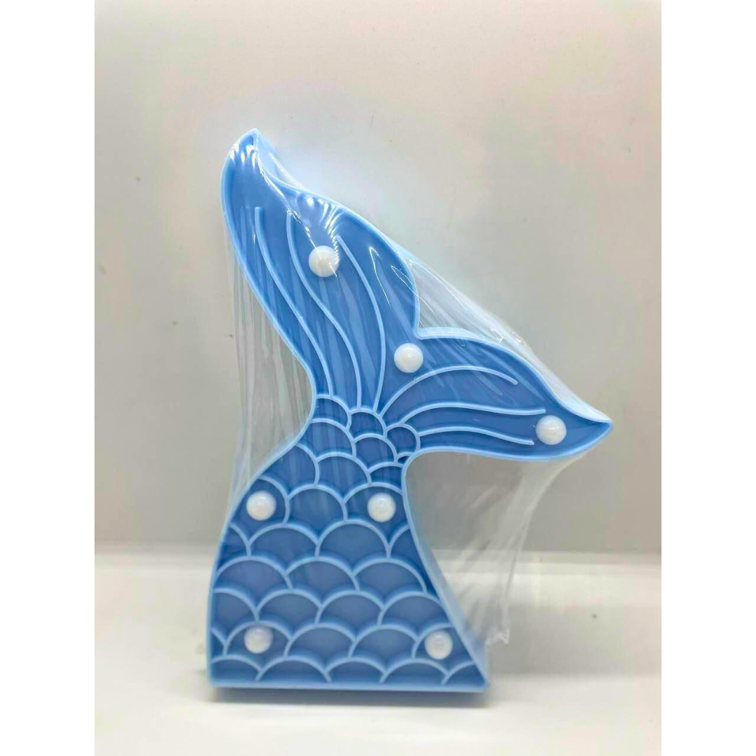 Mermaid Blue Tail Led Light Lamp