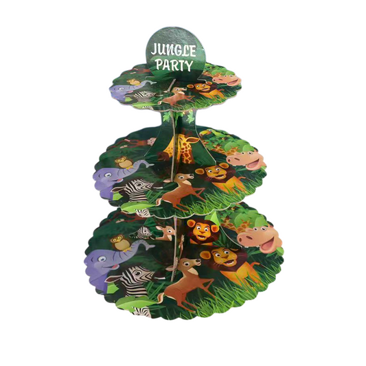 Jungle Cupcake Stand