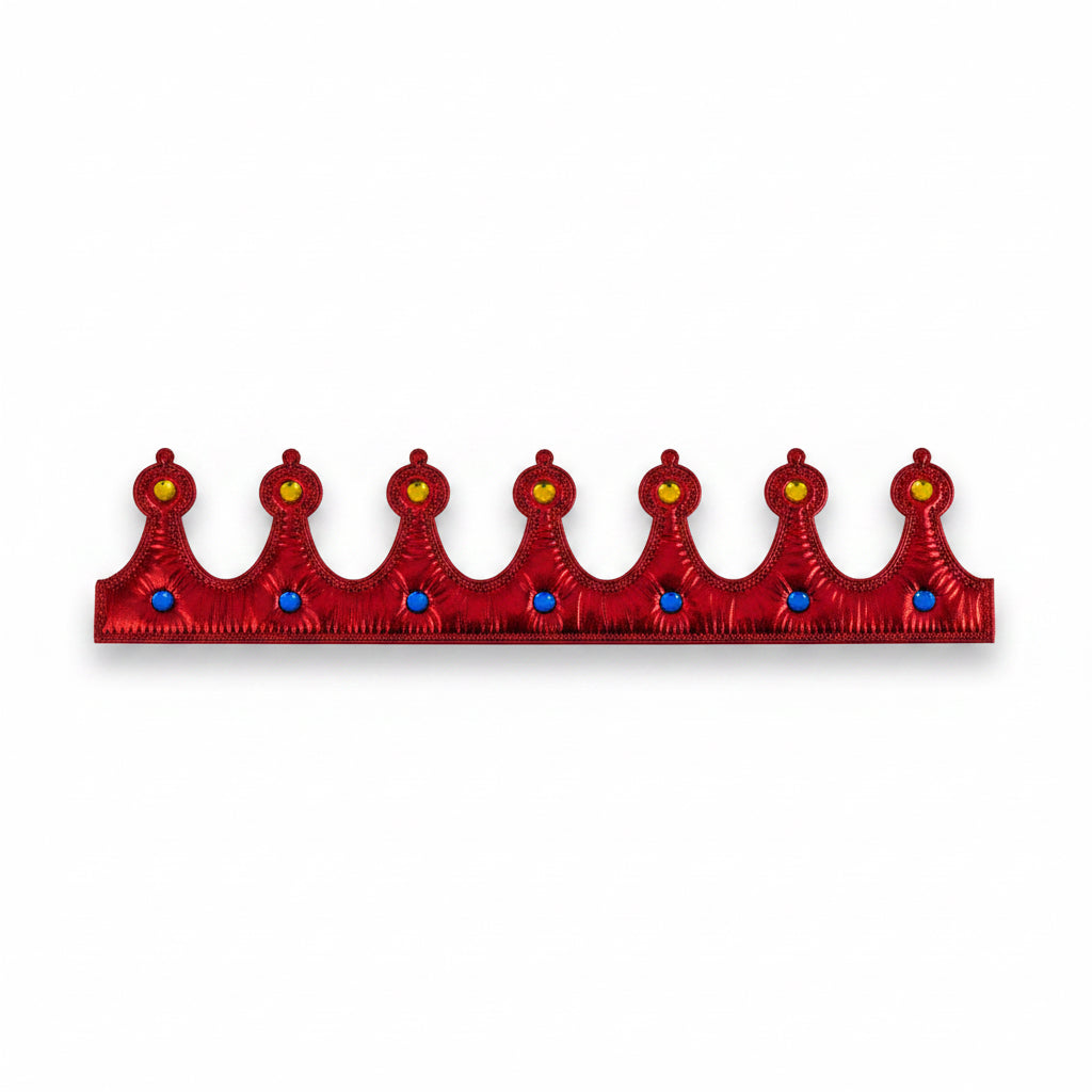 Metallic Fabric Crown
