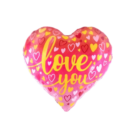 Heart I Love You 18” Foil Balloon