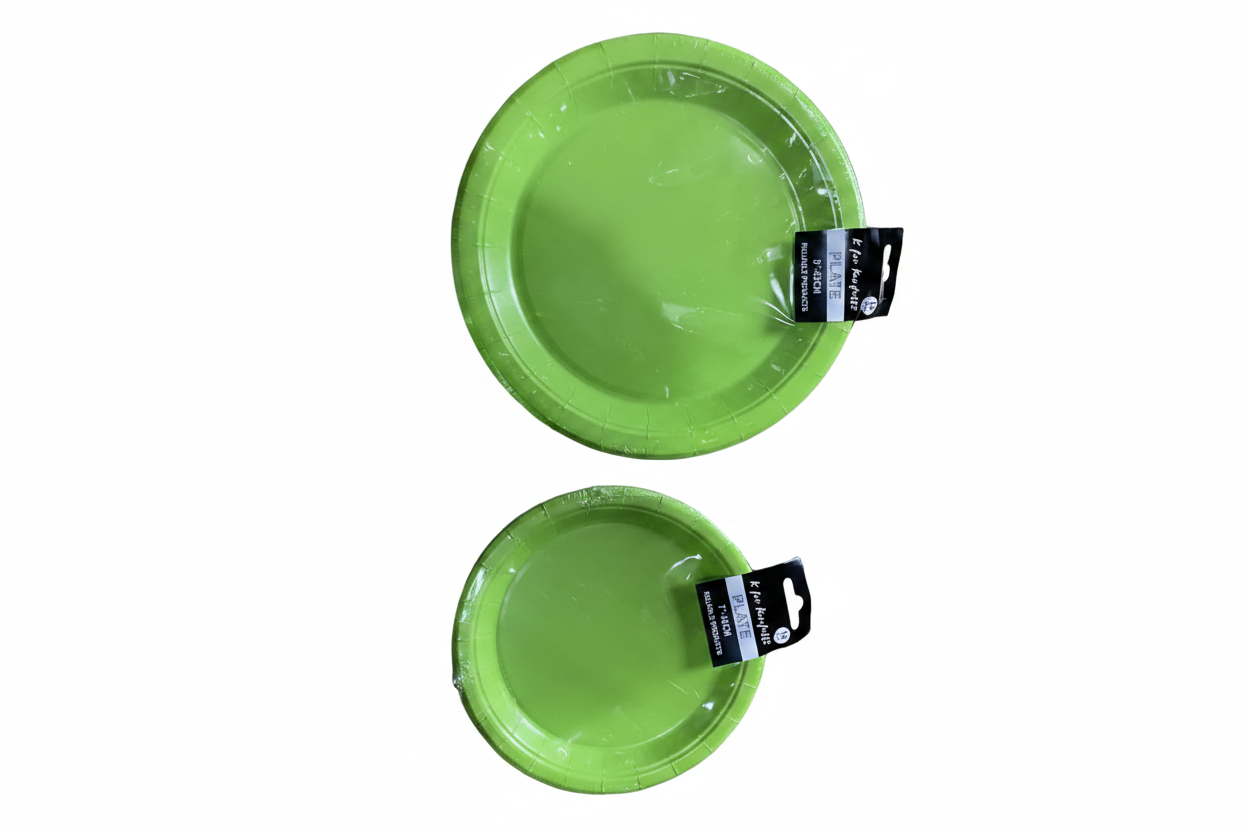 Paper Plates 9" Plain Colors