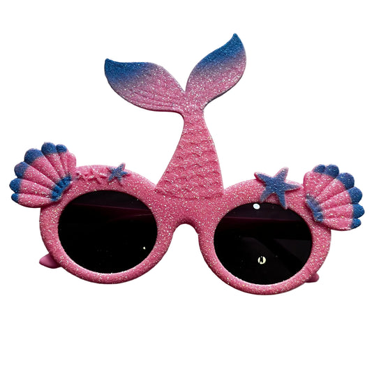 Mermaid Party Pink Glasses