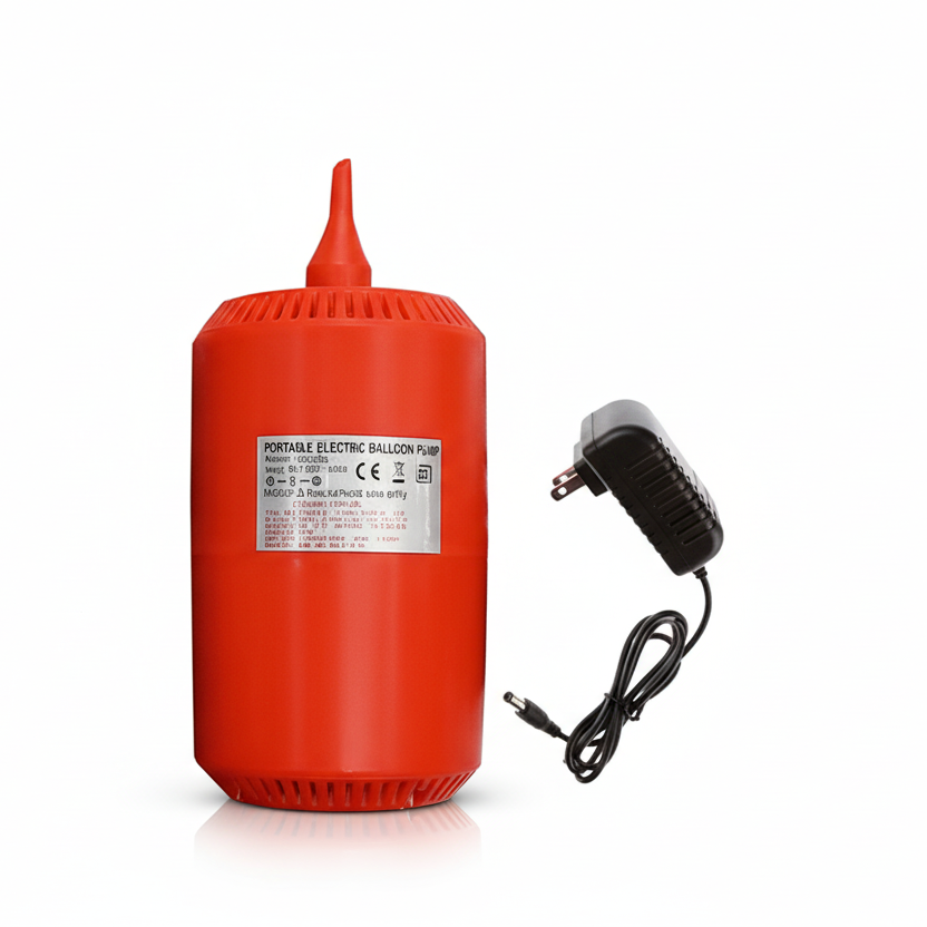 Electric Red Portable Pump