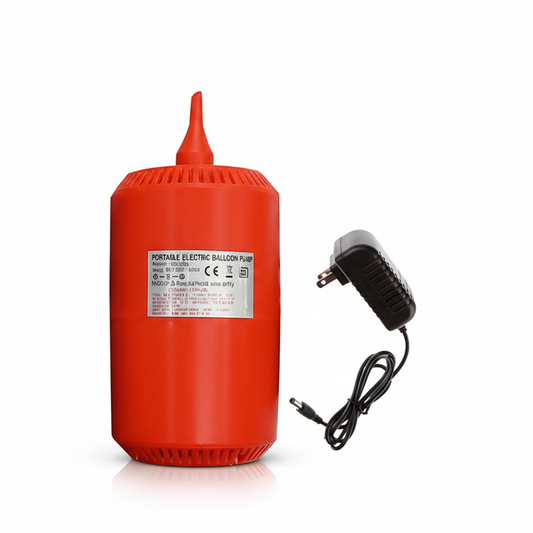 Electric Red Portable Pump