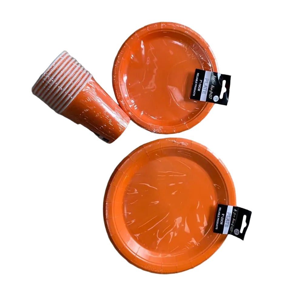 Paper Plates Cups Set