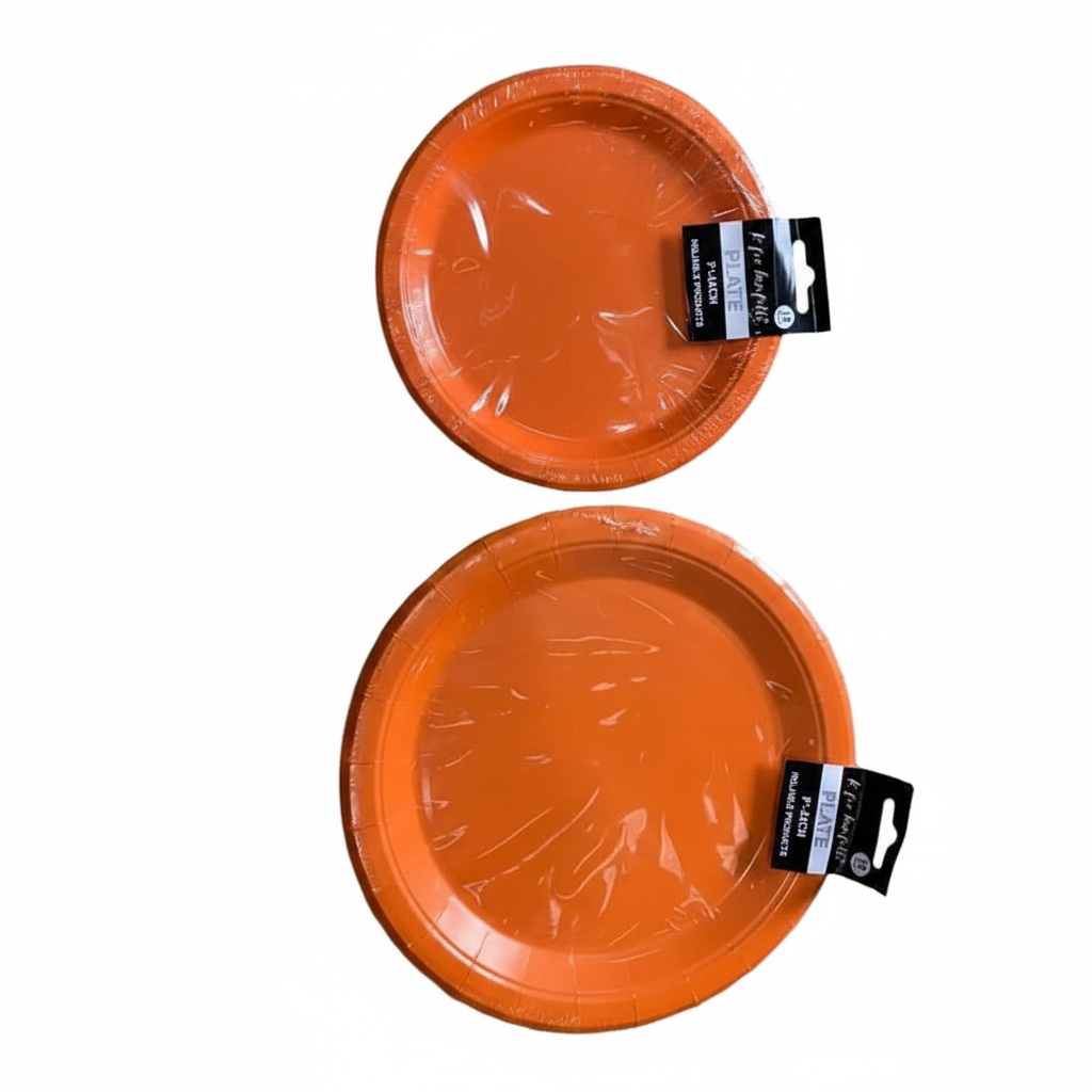 Paper Plates 9" Plain Colors